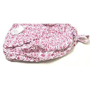 Posh Stuffables Kids Stuffed Animal Storage Bean Bag Cover Pink White New